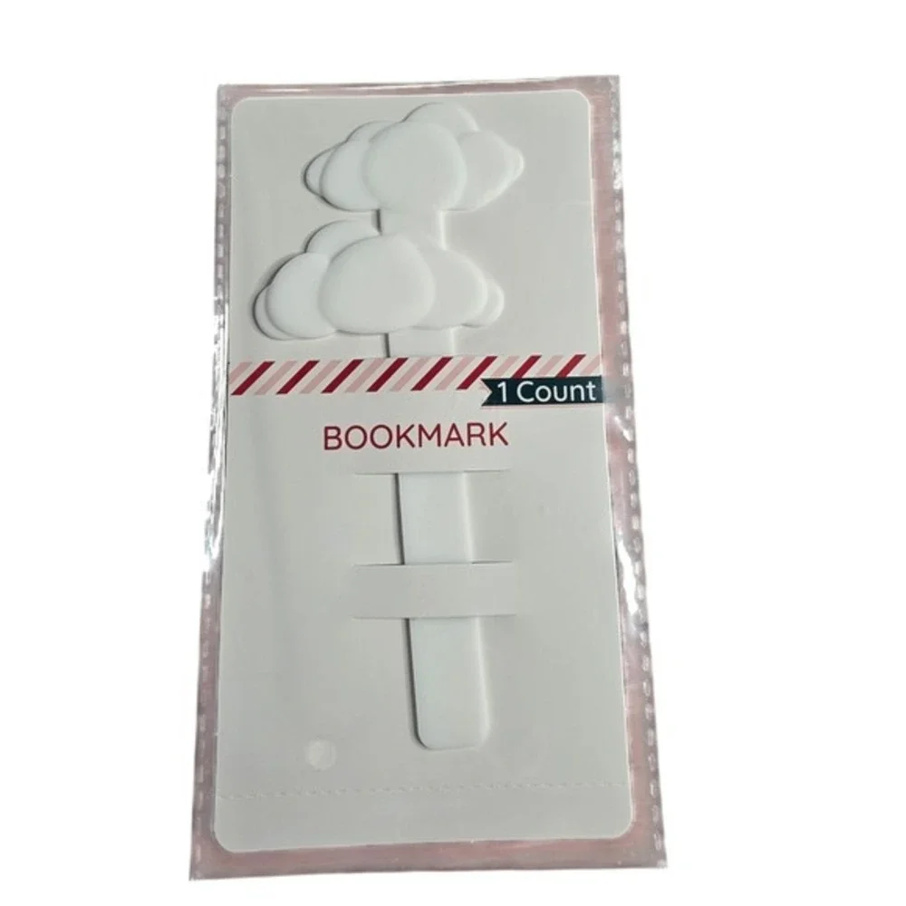 Cute Novelty Bookmarks Set Flamingo Flying Envelope Clouds Peace Sign